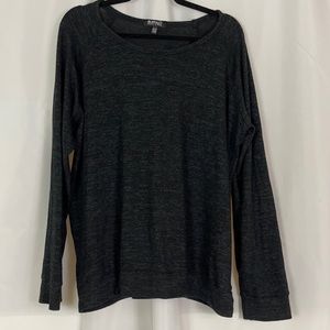 Buffalo David Bitton Cozy Sweater Black Gray Soft